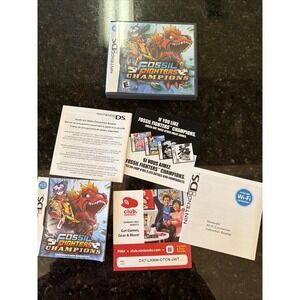 Fossil Fighters Champions – Nintendo DS – CIB – Tested Working – Complete